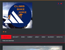 Tablet Screenshot of climbikehike-ec.com